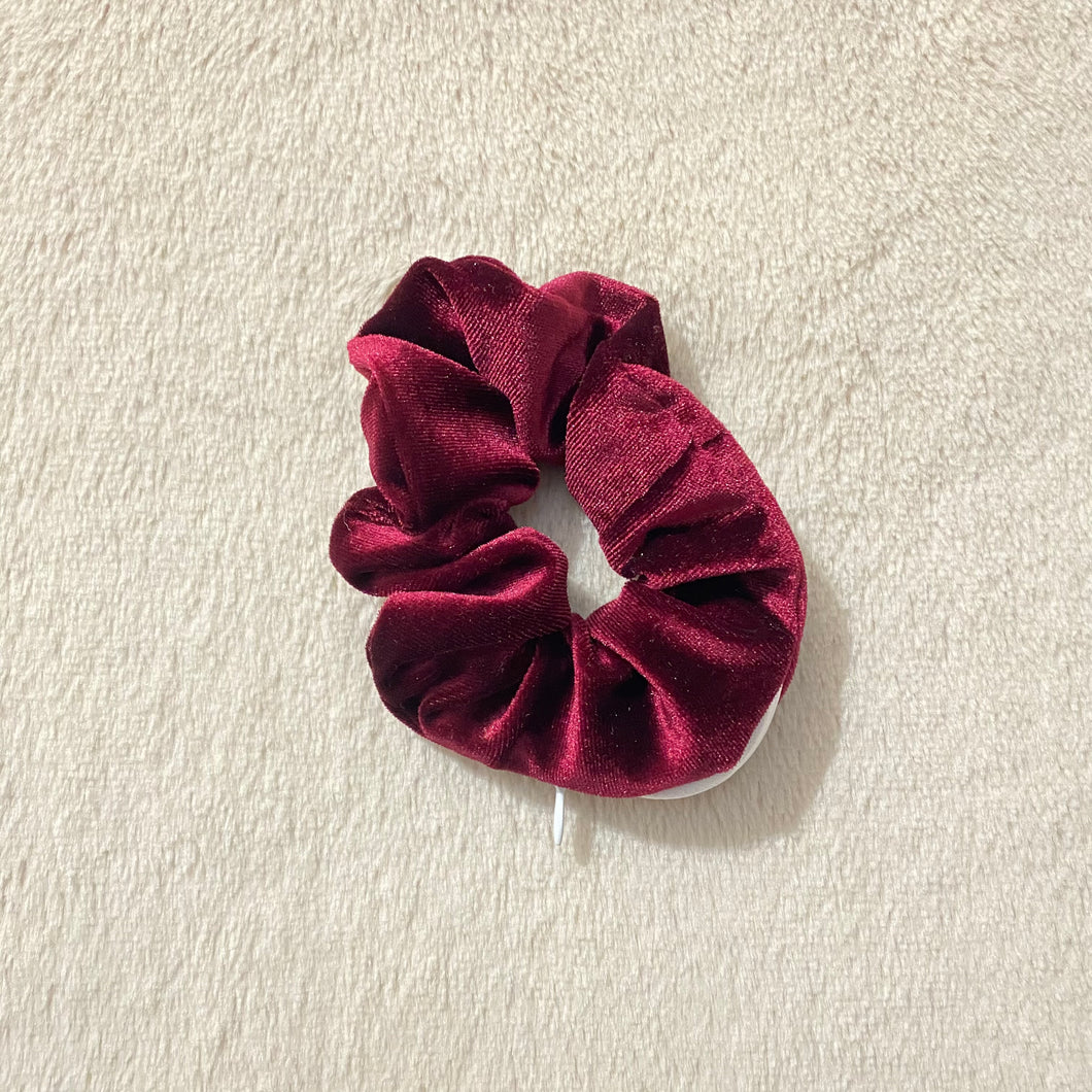 Velvet scrunchie