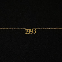 Load image into Gallery viewer, Year necklace
