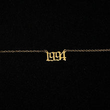 Load image into Gallery viewer, Year necklace
