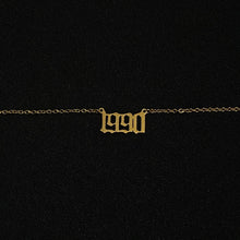 Load image into Gallery viewer, Year necklace
